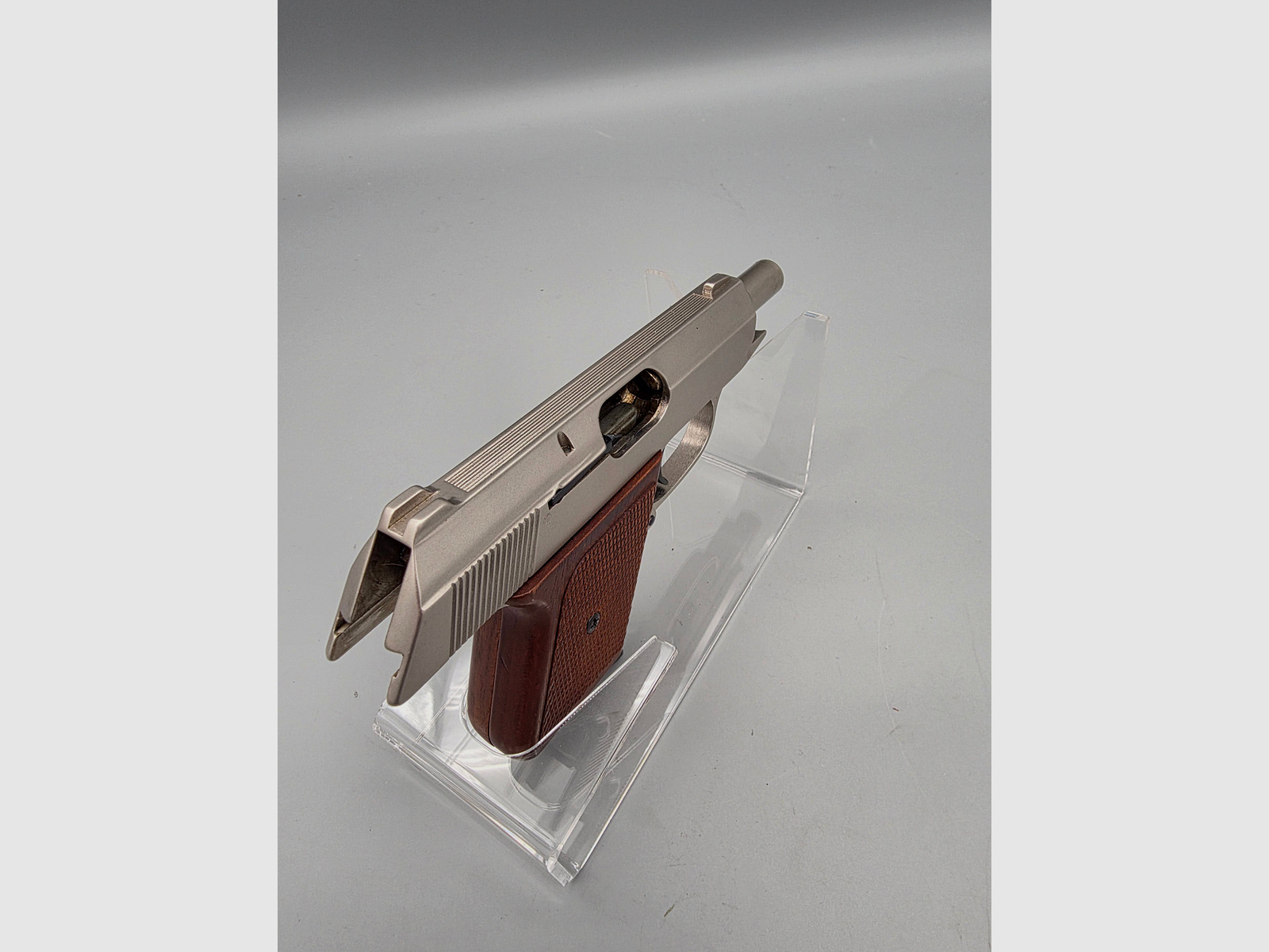 Röhm RG9 PPK Klone PTB 413 Nickel de l'année 1994 Calibre 8mm K Schreckschuss SRS RG 9