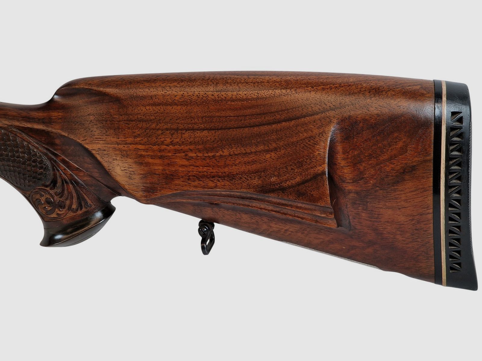 Outschar Ferlach side lock break-action rifle in caliber 6.5x57R with variable Zeiss optics