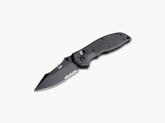 Heckler & Koch Exemplar 3.25" Black Serrated G10 pocket knife