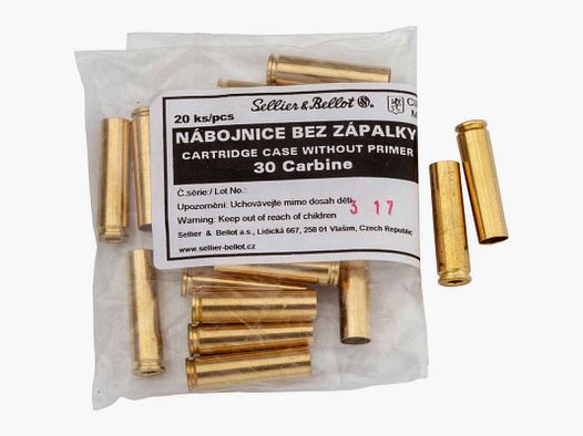 S&B Hülsen .30 Carabine