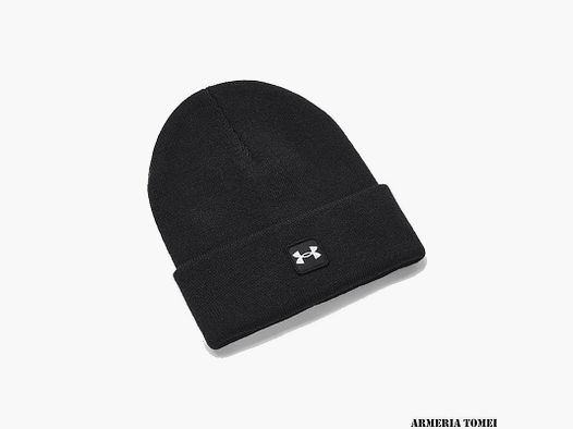 HAT – UNDER ARMOUR – HALFTIME CUFF Black / White – 001