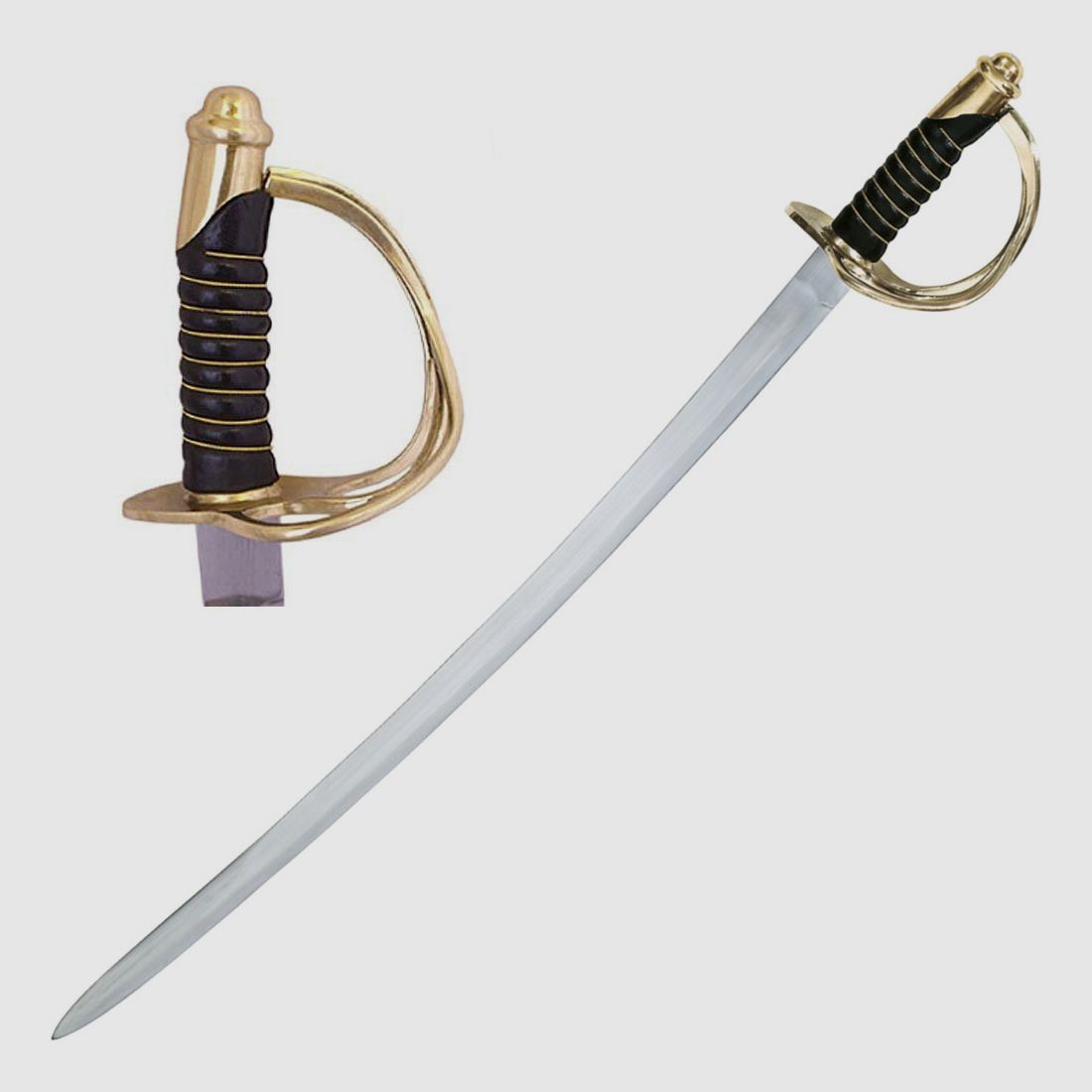 Sable de caballería de EE. UU. modelo 1860 corto