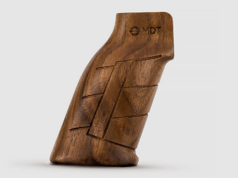 MDT AR15 Pistol Grip made of Wood