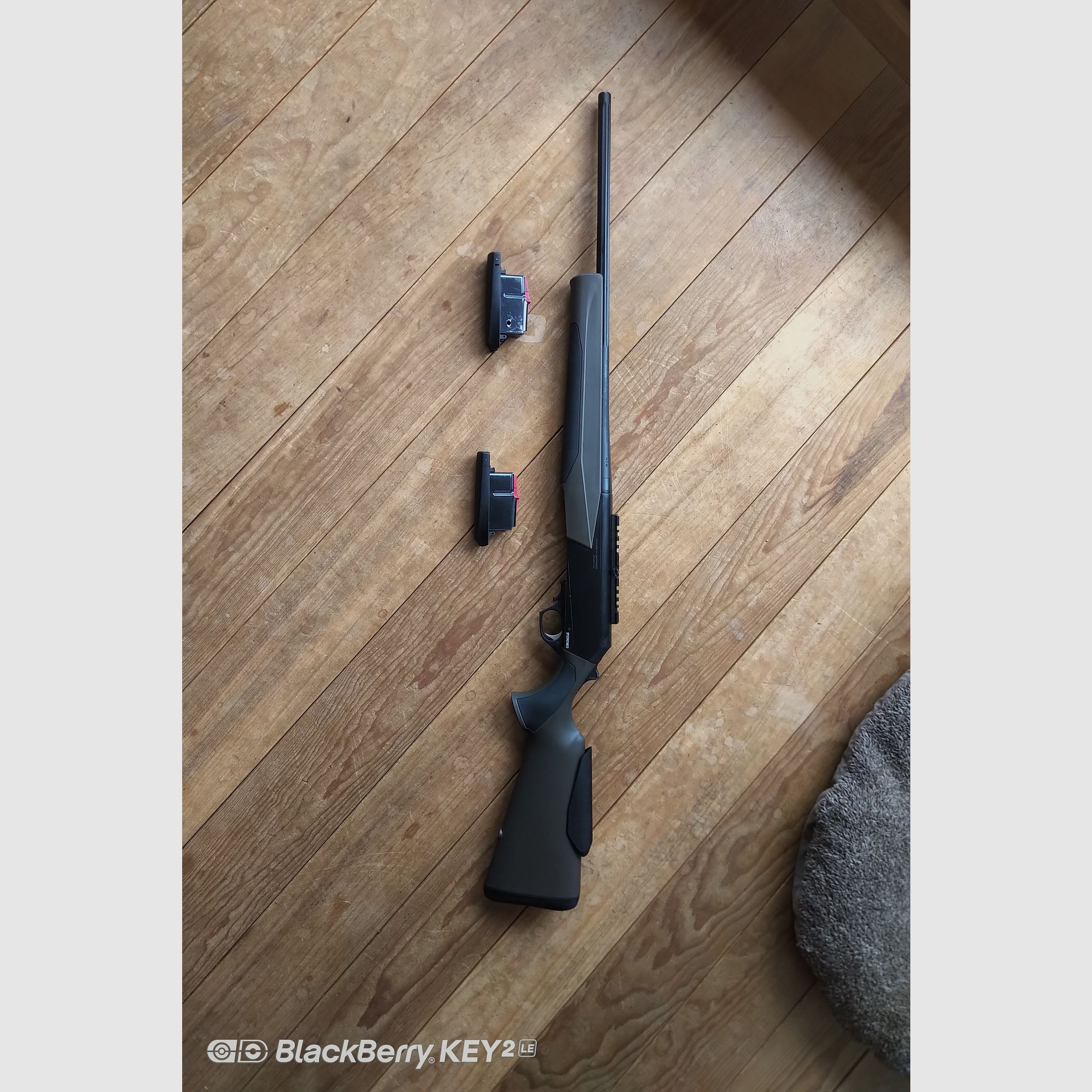 Browning Mk3 308 with 2 magazines