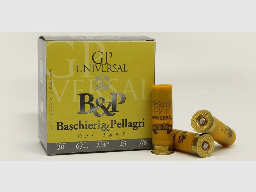 Cartridges BASCHIERI & PELLAGRI GP UNIVERSAL 20 8 67 25