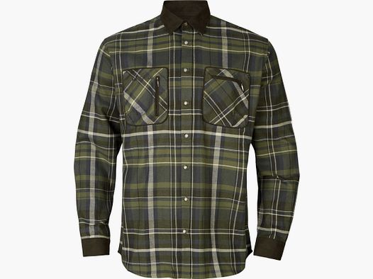 Härkila Pajala Shirt Men Olive Check 2XL