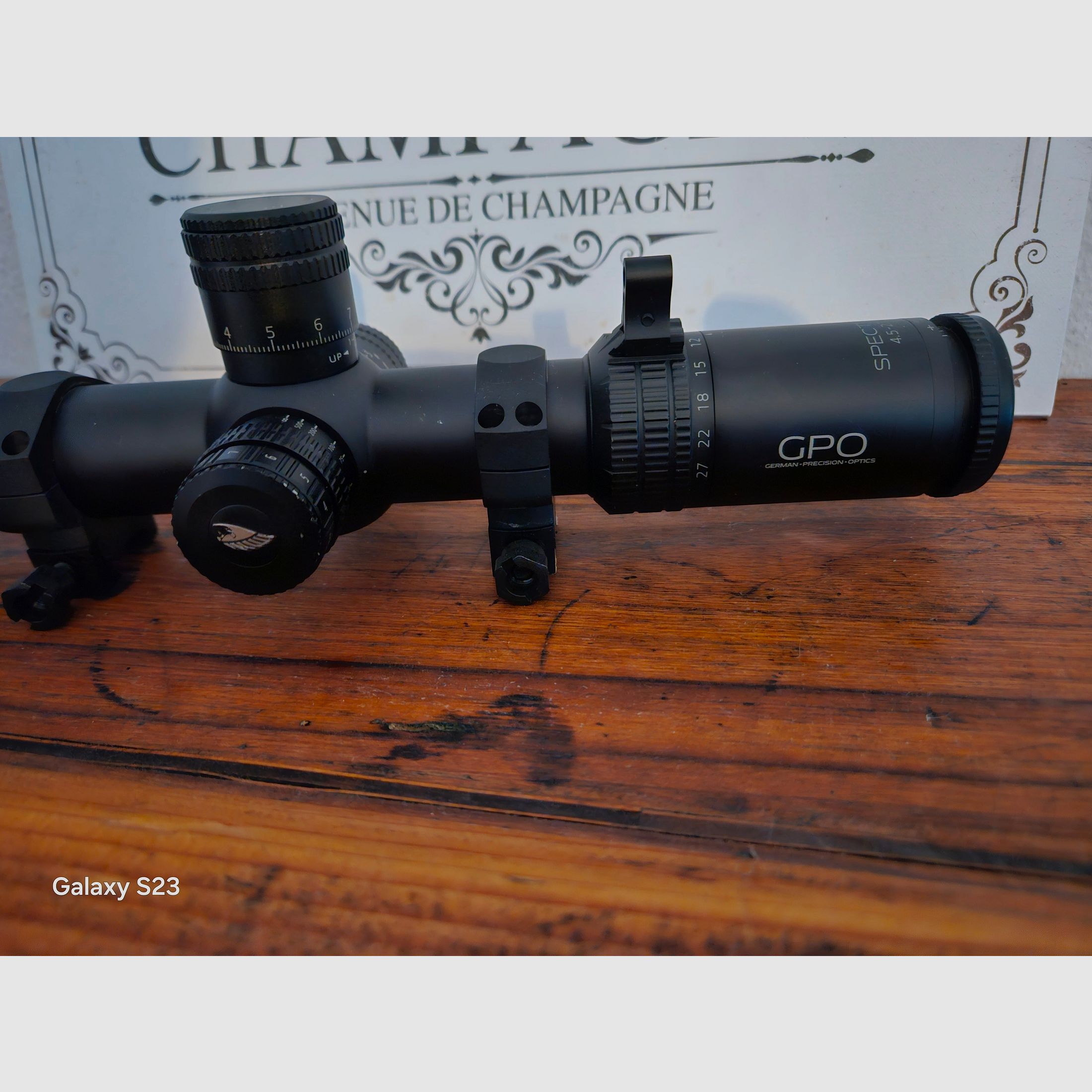 GPO hunting scope incl Eratac mount - also trade for watch!