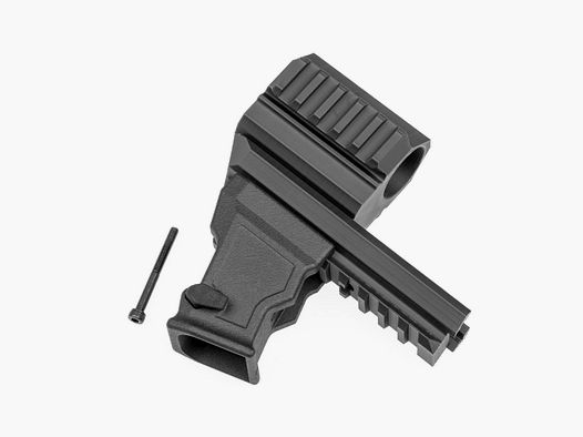 MAG - HOLDER + Barrel Cover incl. 3x Picatinnys | kompatibel: Pistelle X-68 | angepasst auf unseren Tuninglauf