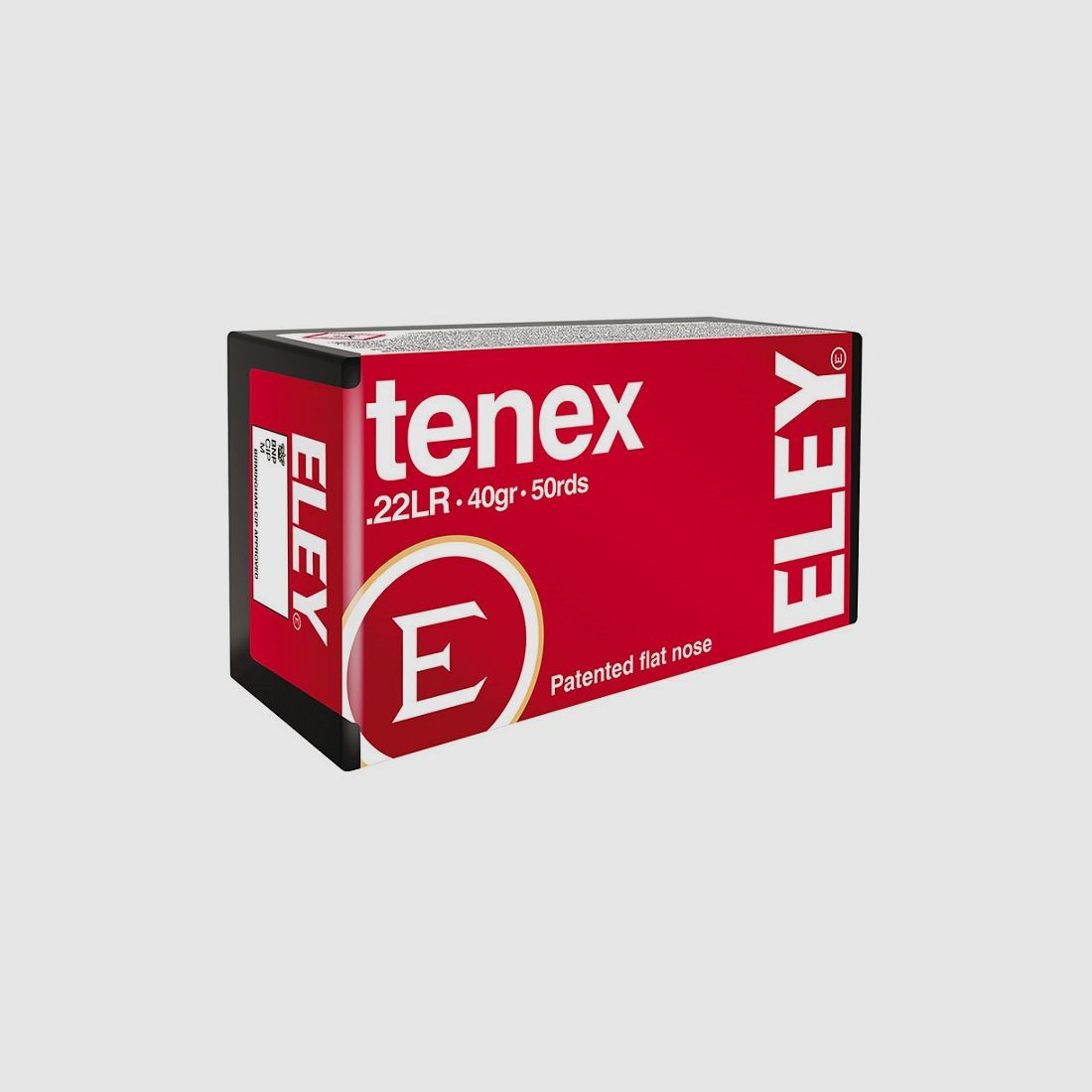 Eley TENEX .22 lfB rimfire cartridges