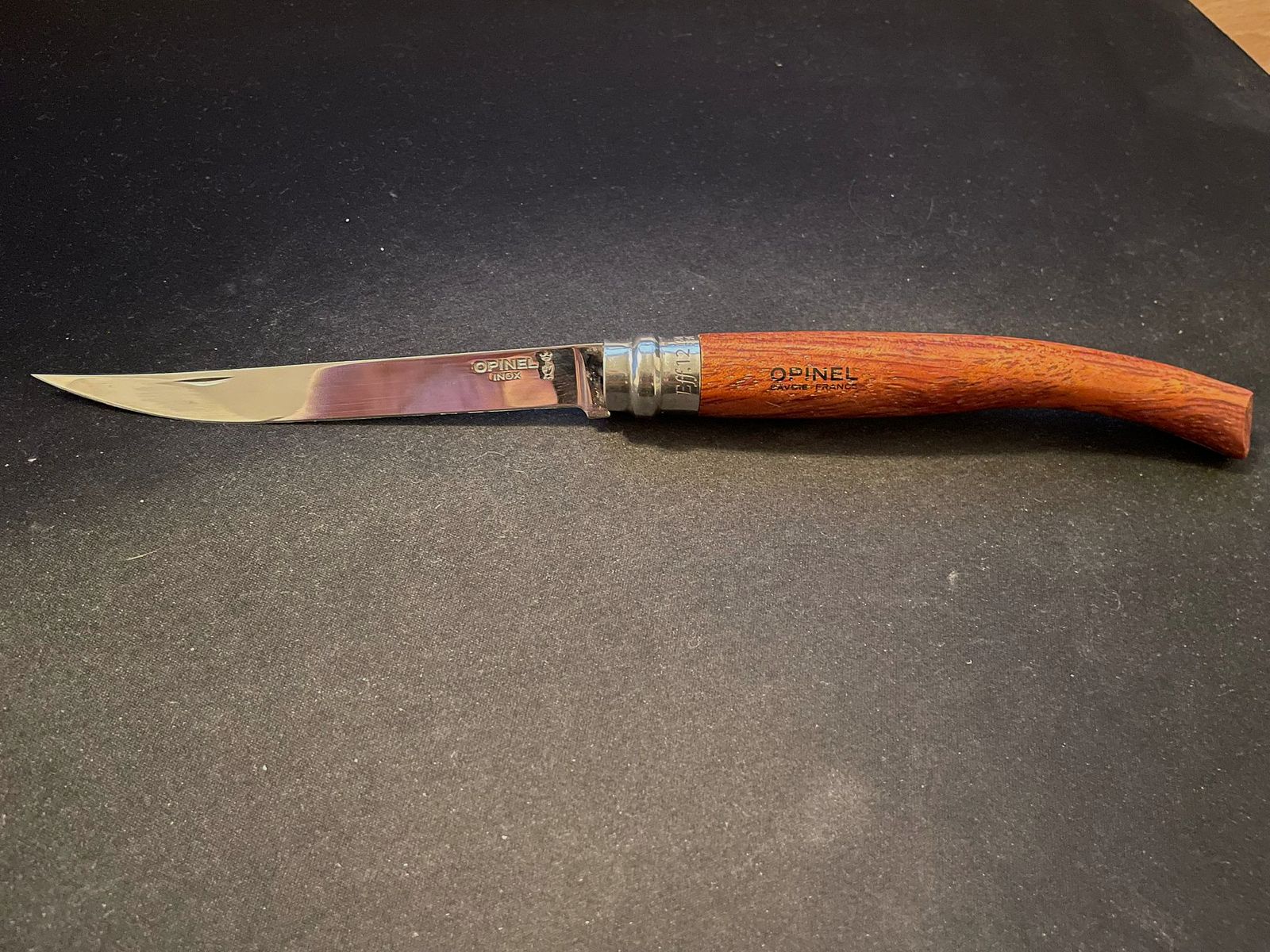Opinel Eff. 12 Slim Line Bubinga wood