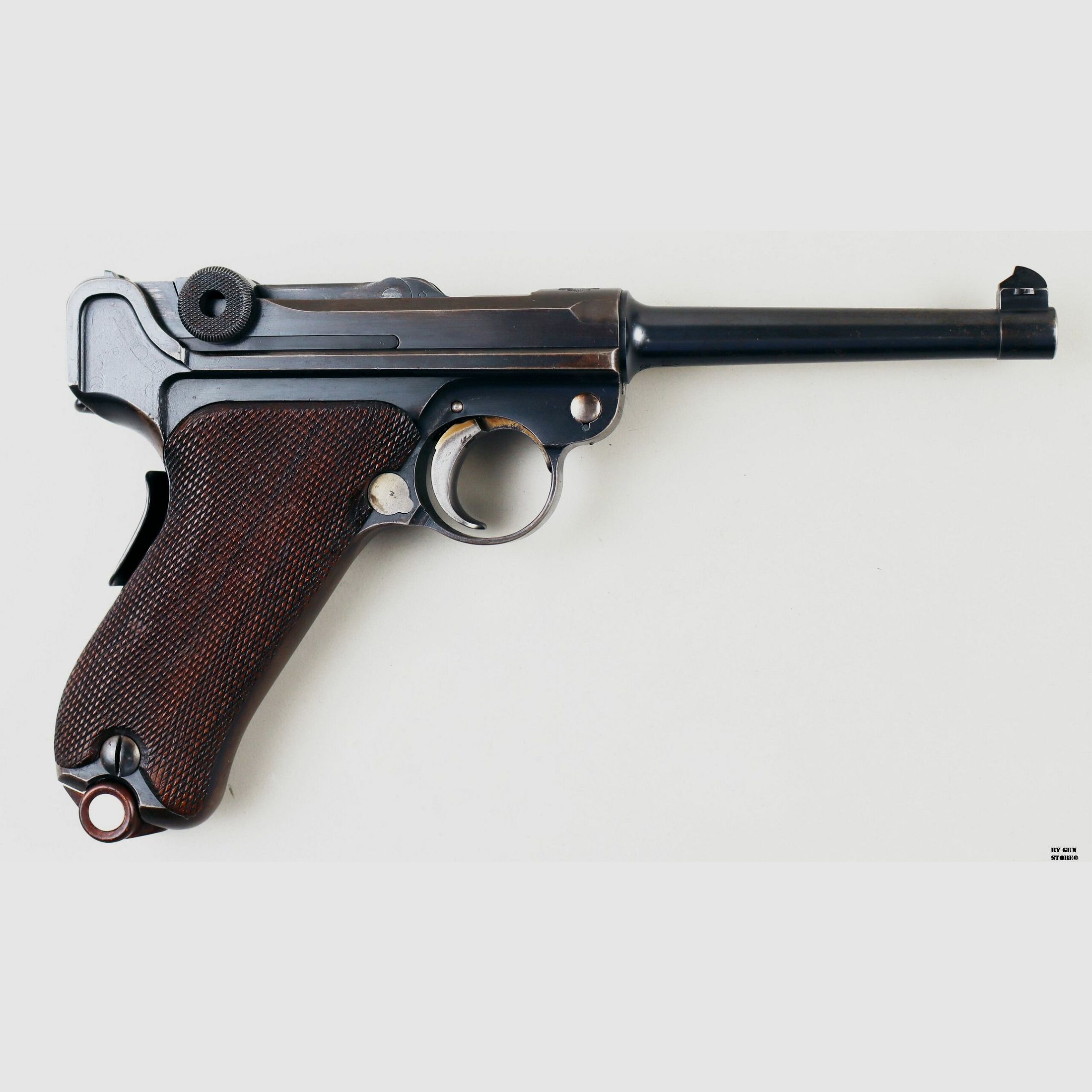 DWM pistol mod. 1900/06 Croce nel Sole cal. 7.65 Para matr. 8881, image 12 of 13