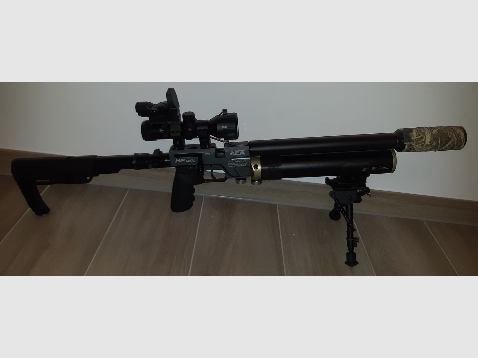 Luftgewehr HP MAX Komplettpaket