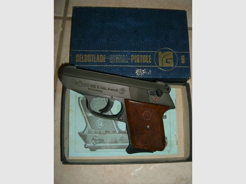 schöne Röhm RG9 --  8 mm Platz -- PTB 413