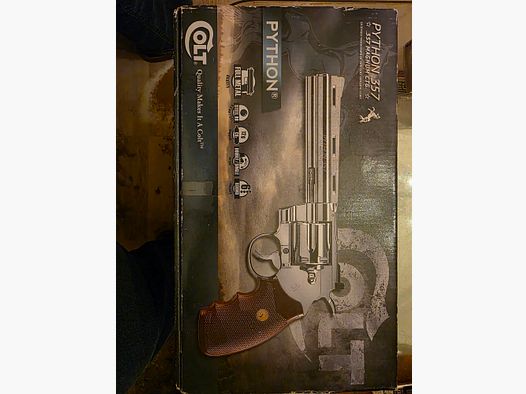 --- Colt Python Co2 4.5 mm BB in CHROM 6" ---