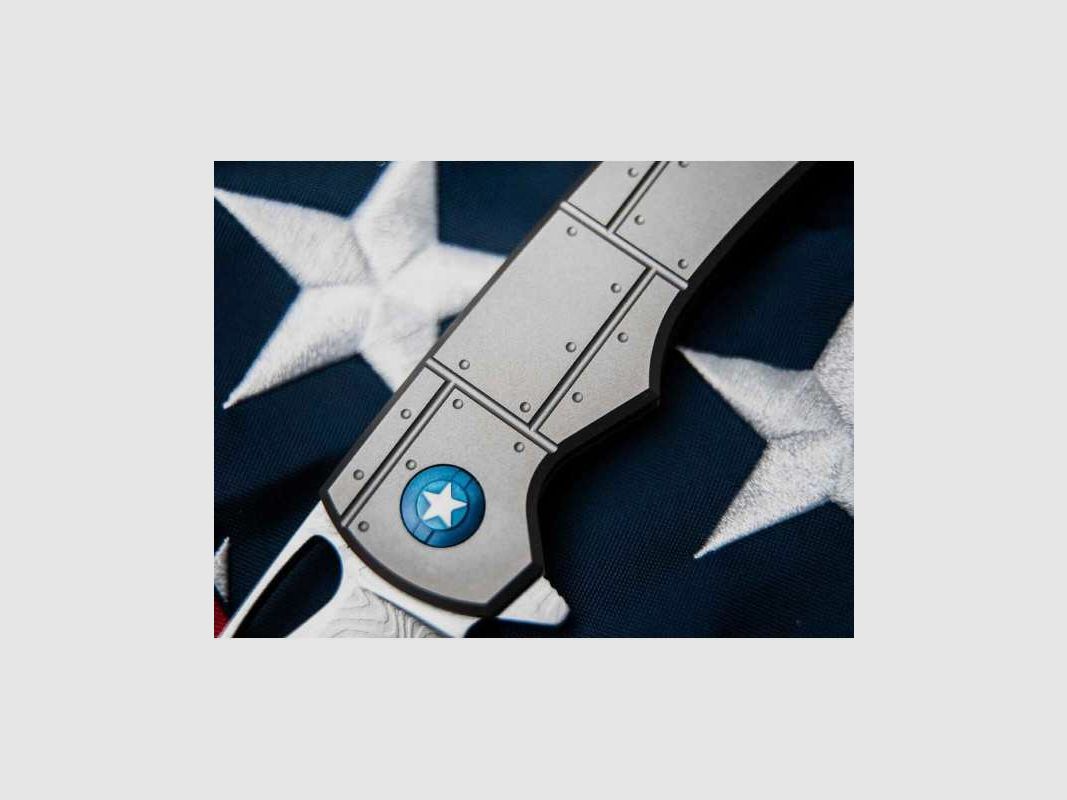 Böker Plus P-51 Damast Titan Taschenmesser