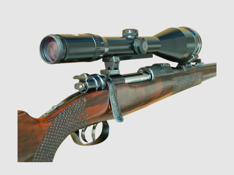 Luxus 98 Repetierbüchse Ferlacher, Kal. 9,3x62, mit ZF