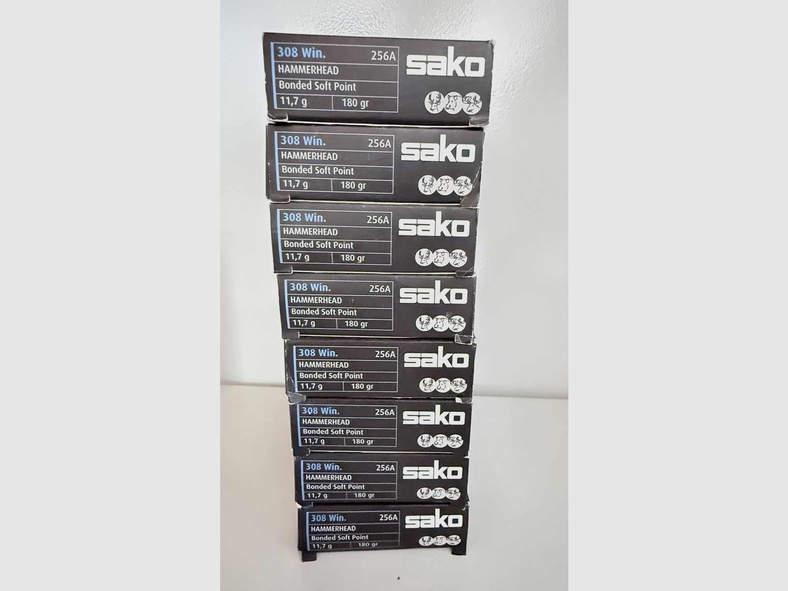 Sako Hammerhead .308 Win 180gr (11,7g) – 160 Schuss / 8 Packungen