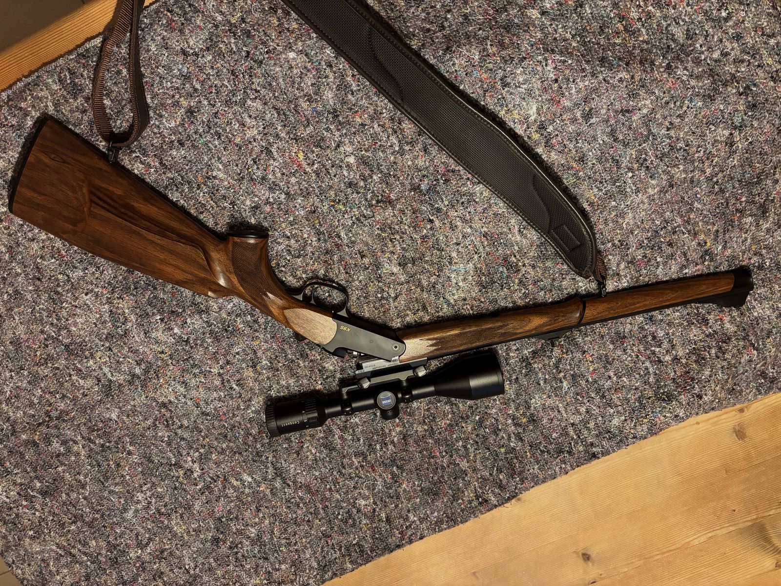 Blaser K95 Stutzen Black Edition Komplettes Set