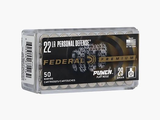 .22 LR Federal Punch Flat Nose 29gr/1,9g