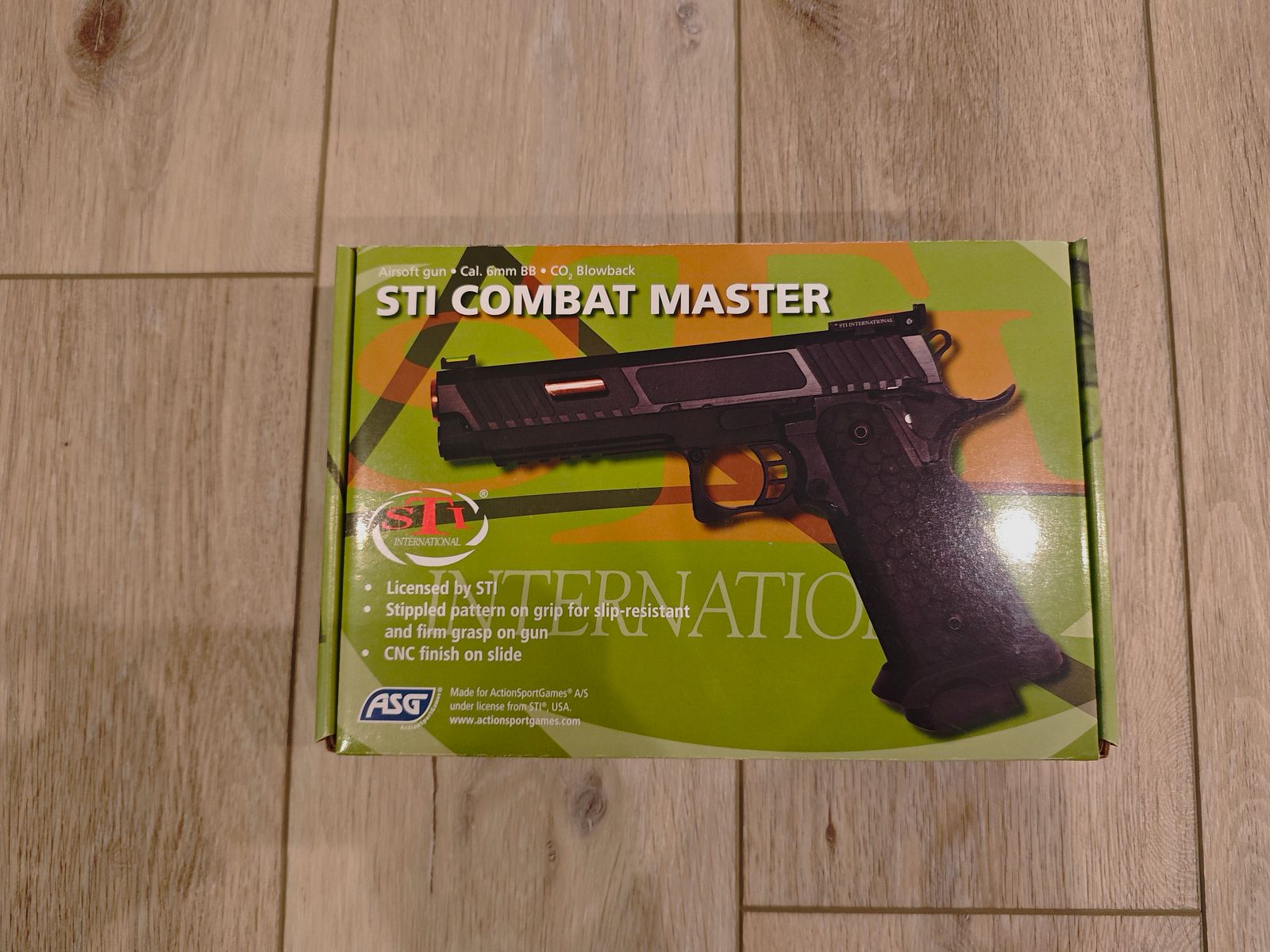 ASG / STI International Combat Master 2011 JW3 Airsoftpistool Volledig metaal CO2