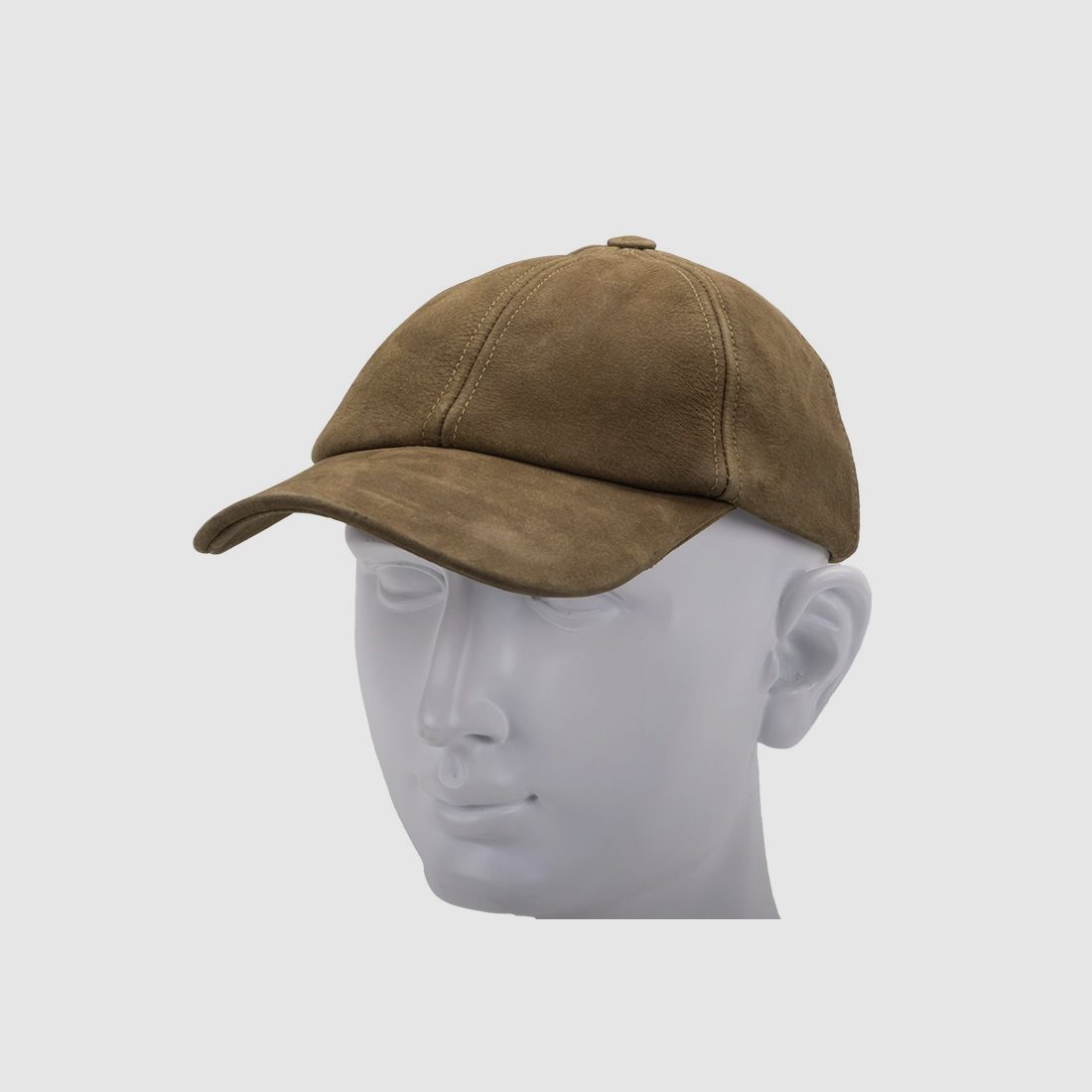 Skogen Base Cap en Cuir Nubuck Chapeaux de Chasse, Bonnets & Casquettes