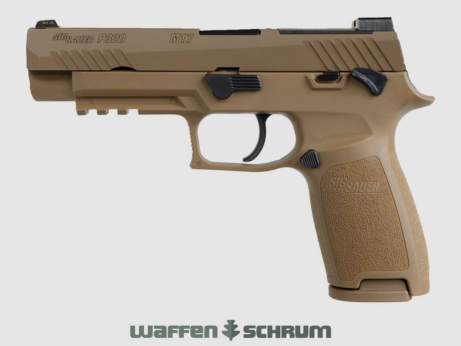 SIG-Sauer P320 M17 Coyote PVD-Beschichtung
