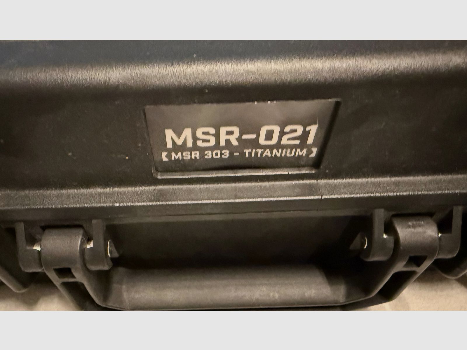 Ares MSR-303 Snipergewehr CPSB-System Springer 6mm BB graphite inkl. Tactical Case u. Zubehör 
