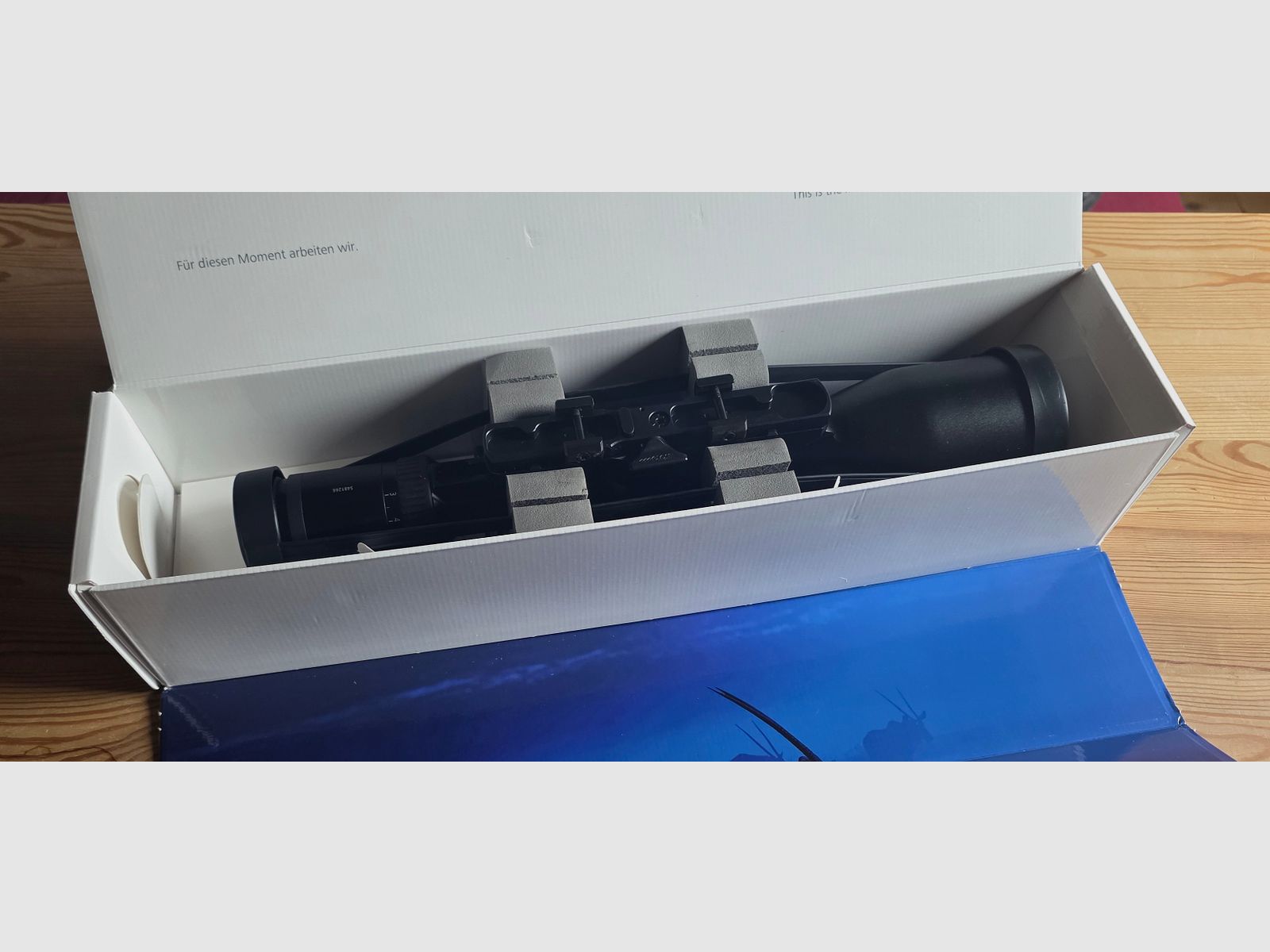 Zeiss Victory HT 3-12x56 con riel Dentler + montaje Picatinny – OVP