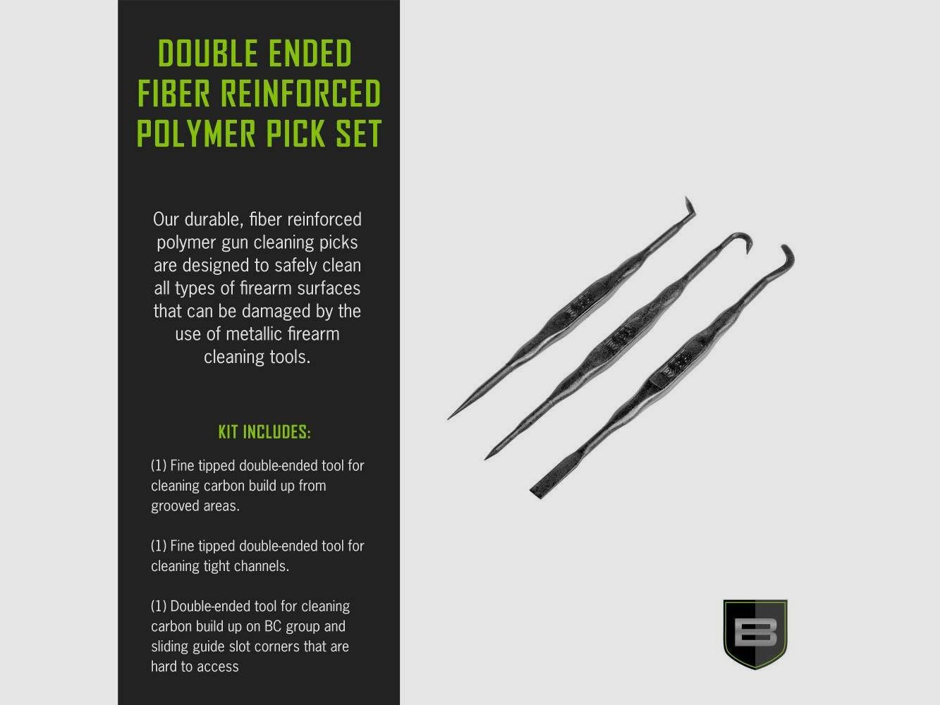 BREAKTHROUGH® Fiber Reinforced Polymer Picks - 3 Pack, Bild 3 von 8
