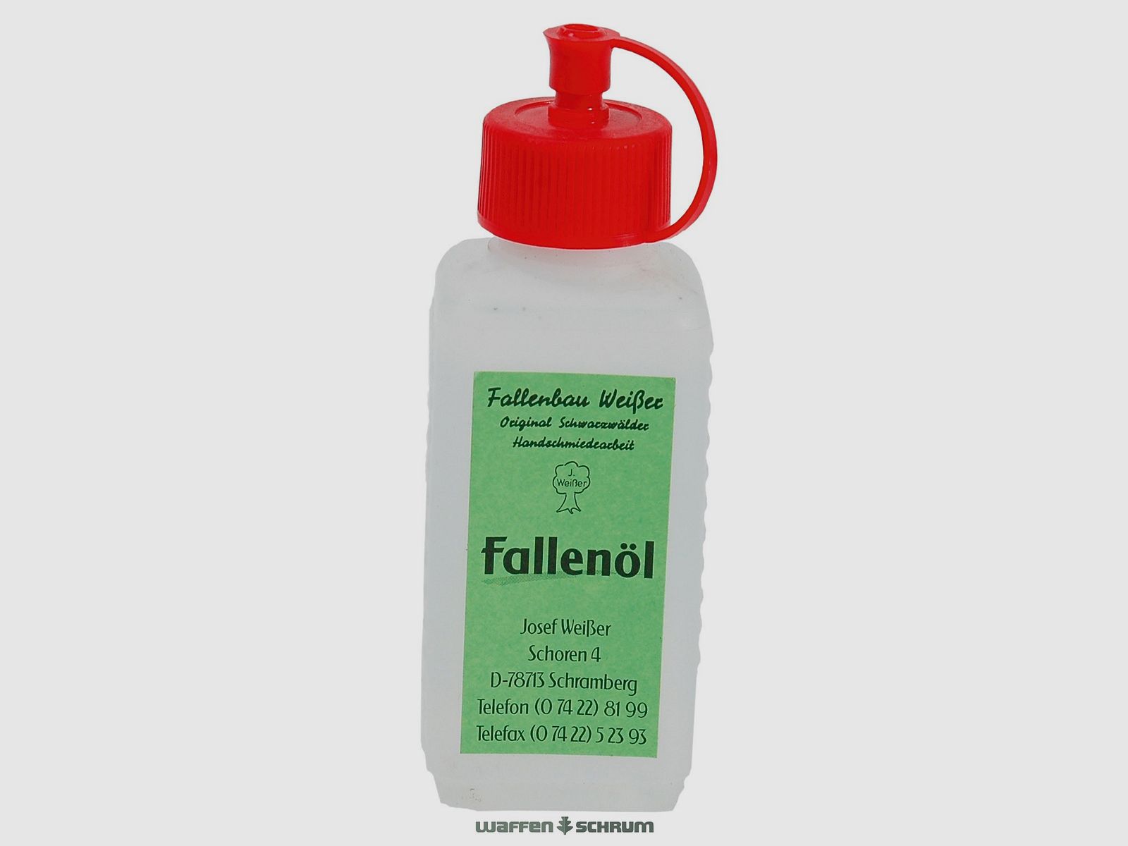 Fallenbau Weißer Fallenöl geruchlos