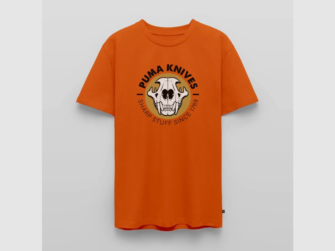 PUMA Men’s Premium T-Shirt "Skull Frontal Sharp Stuff"