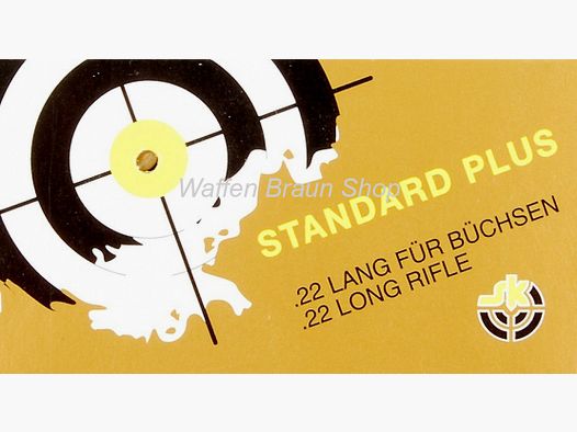 SK Randfeuerpatr., cal. .22 lr, Standard Plus"" 50 Stück""