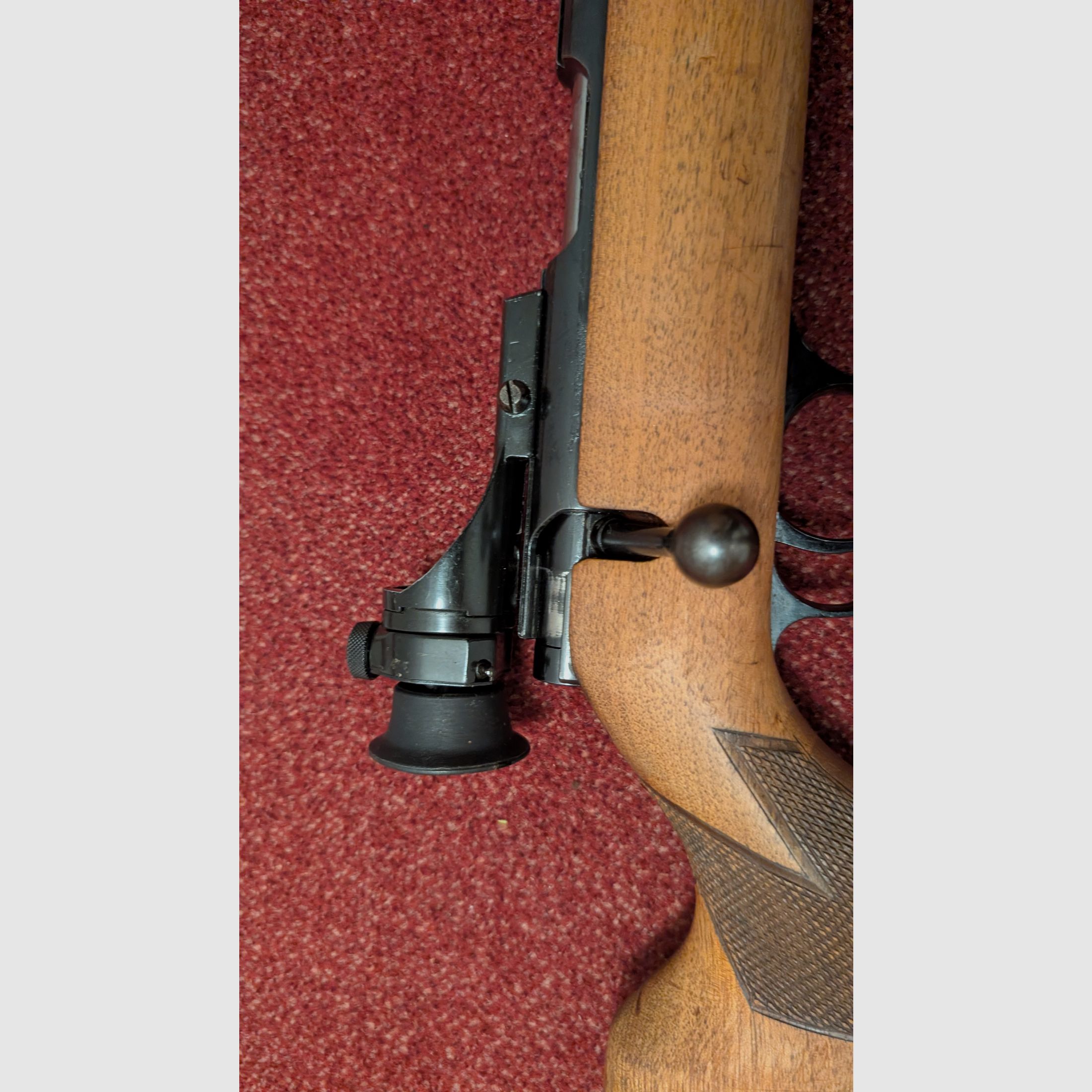 Walther Matchbüchse avec dioptre .22lfb