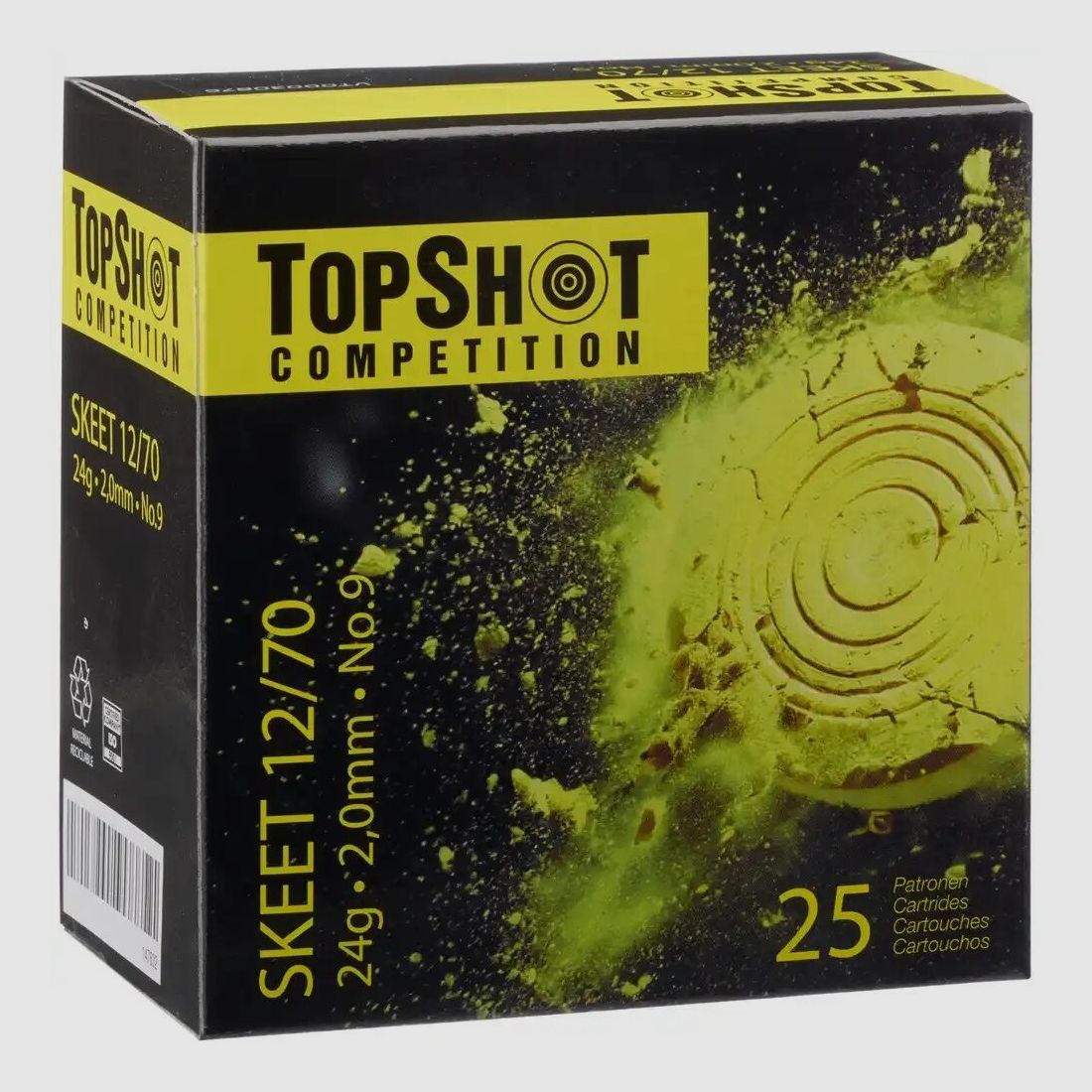 TopShot Competition Competition 12/70 Skeet 2,0 mm / 24 g / 25 Stk