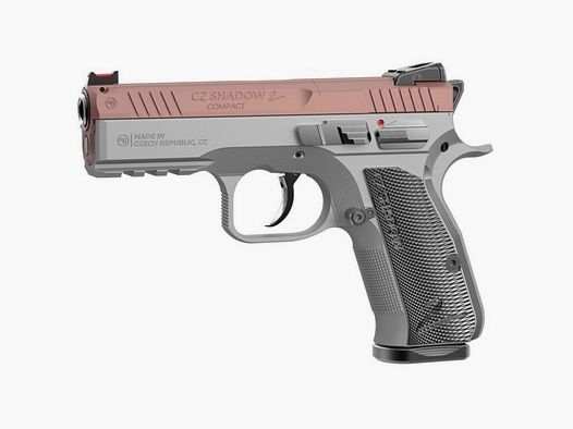 Pistolet CZ Shadow 2 Compact Industrial Rose 9×19 – 2 Magazynki