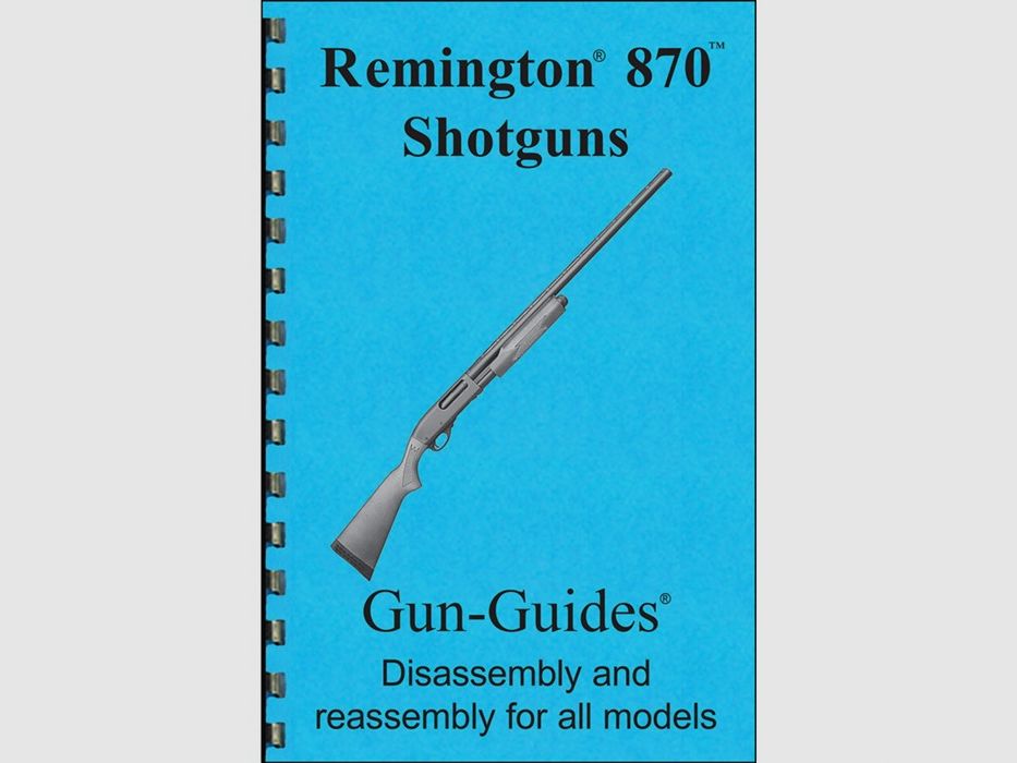 GUN-GUIDES REMINGTON 870 Przewodnik po montażu i demontażu, zdjęcie 1 z 3