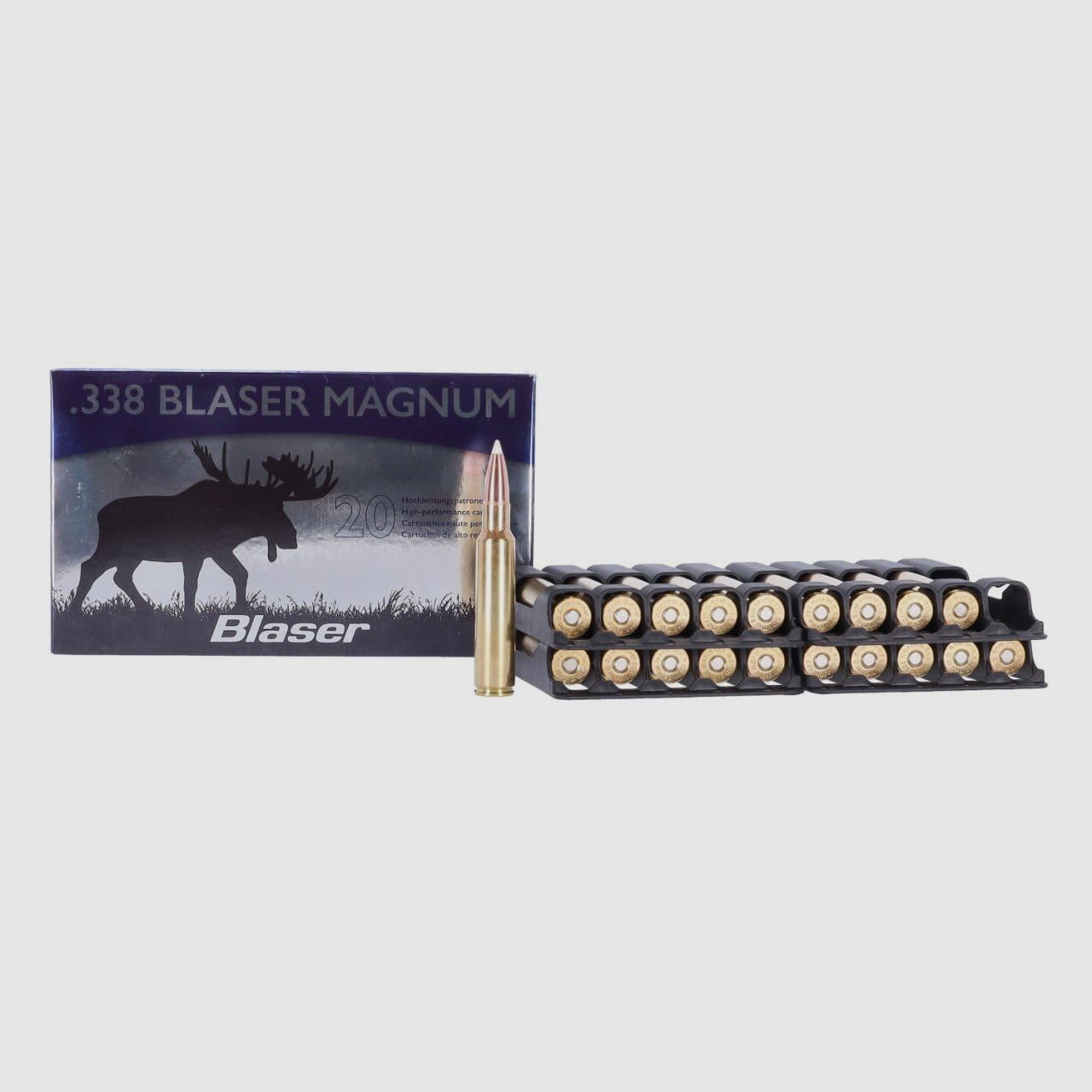 Blaser .338 Blaser Magnum AccuBond 200 grs. - 20 Stk.