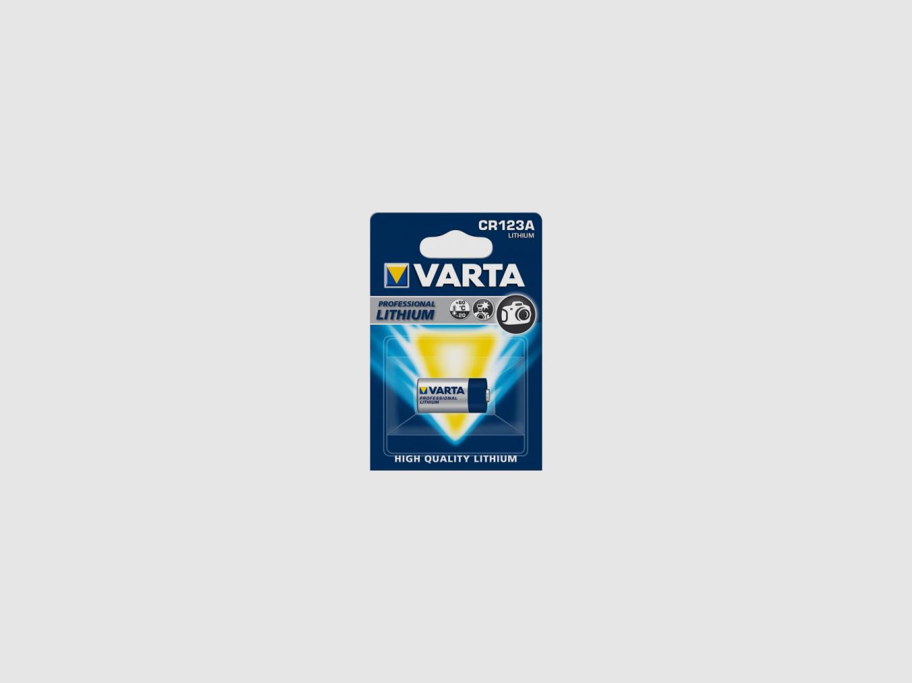 Varta CR123 3V Lithium batterij x1