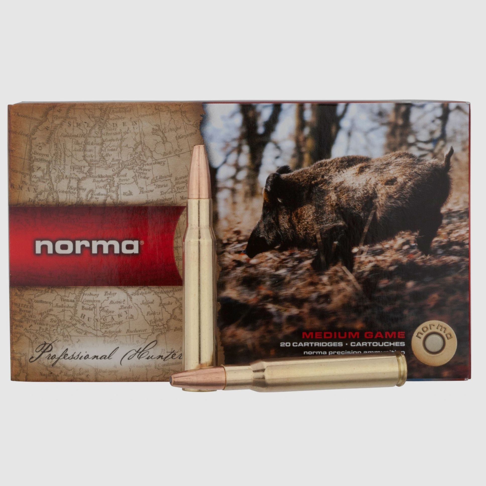 Norma 2315634 .30-06 Spr. Vulkan 11,7g 180grs. Munición de rifle