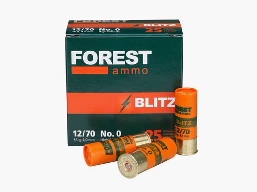 Forest Ammo 12/70 Flash High Velocity 4.0mm 36g