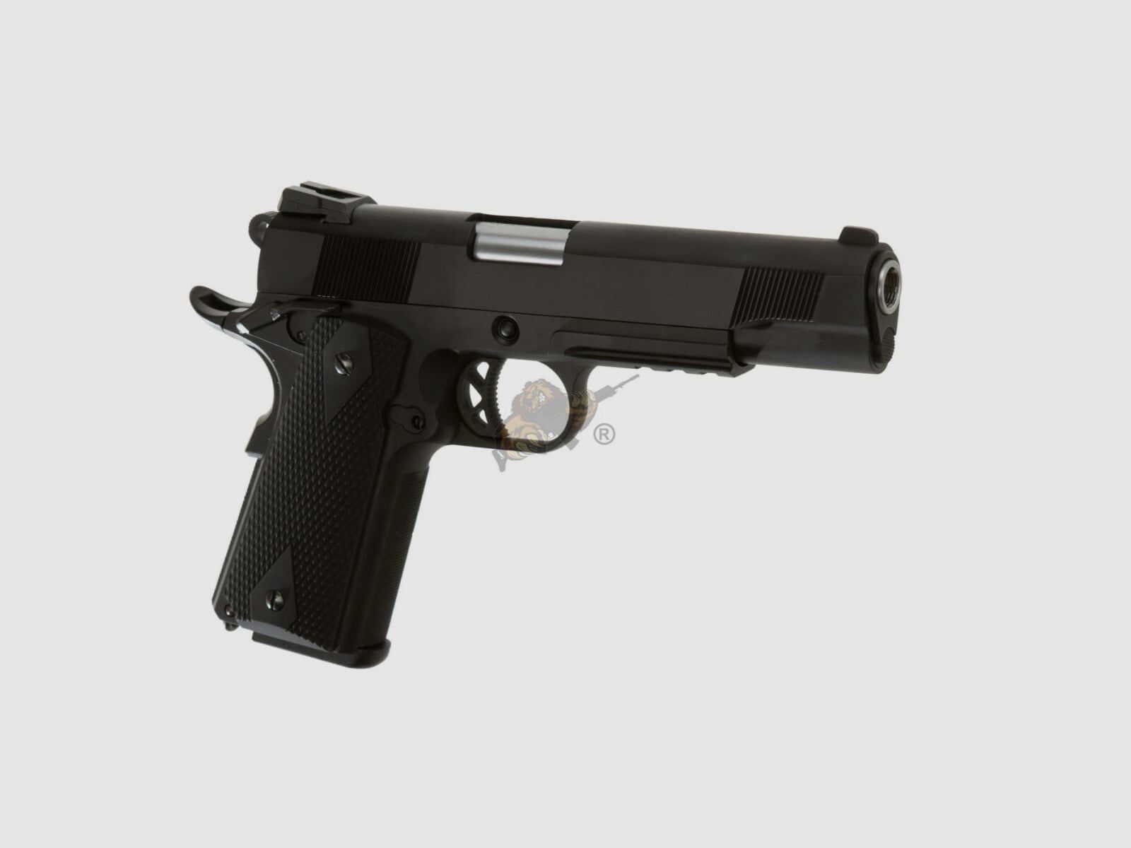 M1911 MEU Tactical Full Metal, GBB Czarny -F-