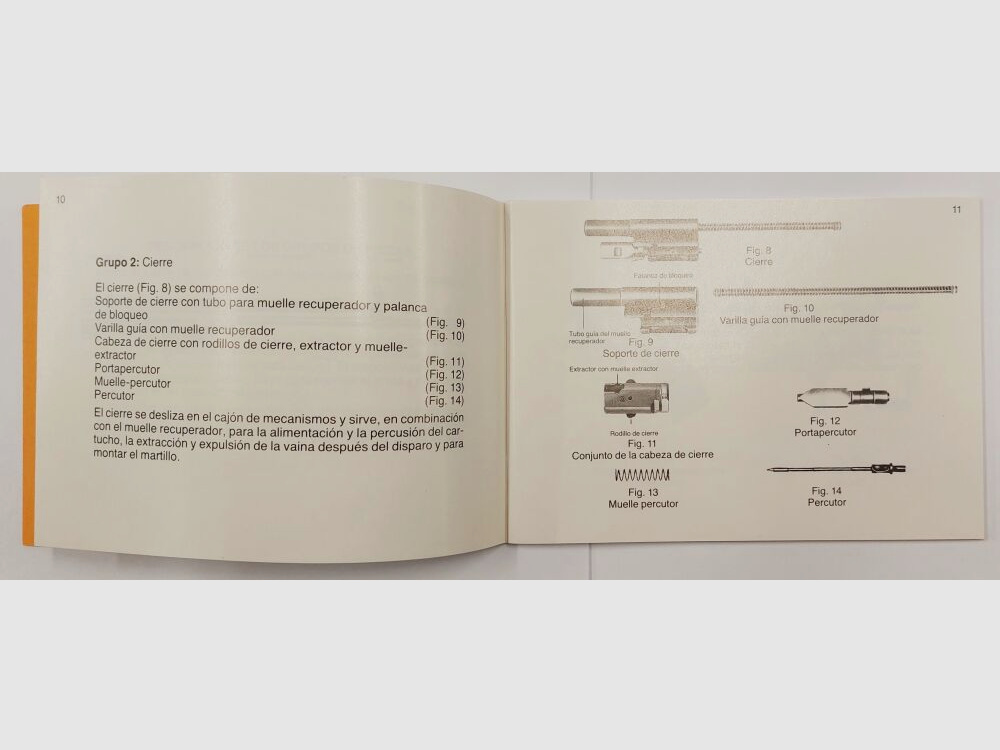 Heckler & Koch manual for HK33E, Spanish