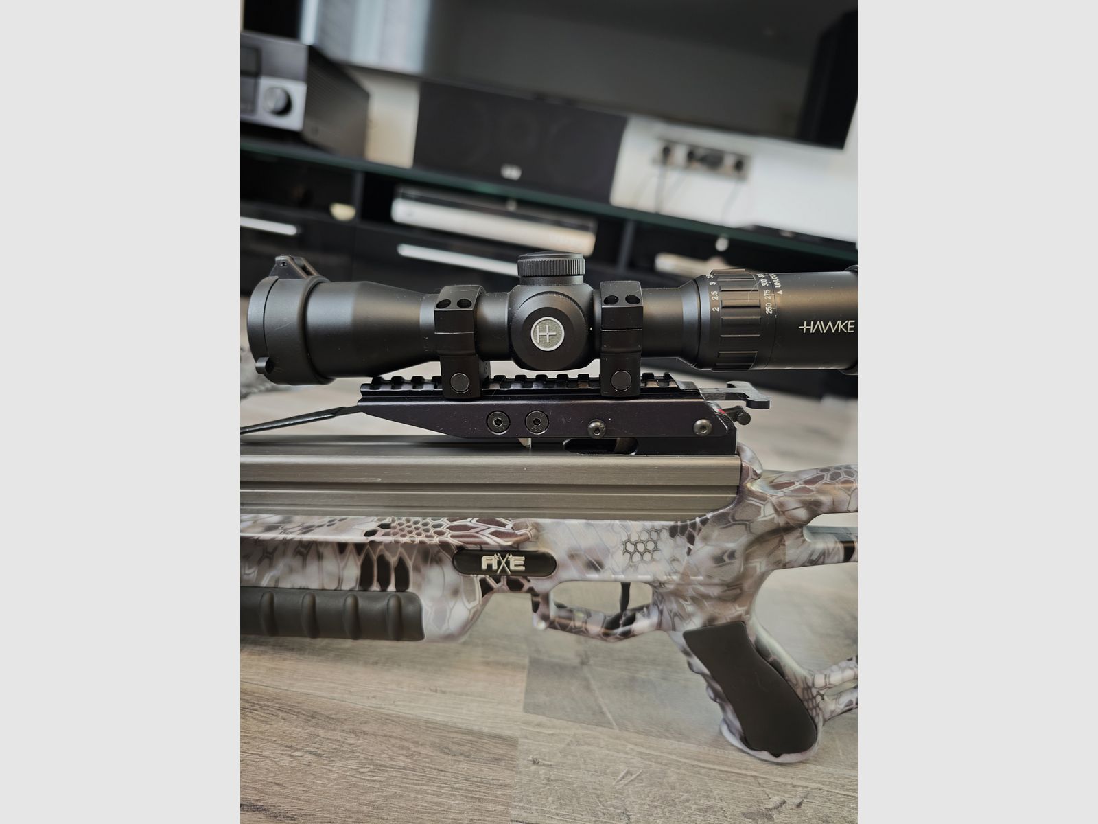 Excalibur Micro Axe 340  Armbrust mit viel Zubehör in einem Neuwertigen Zustand