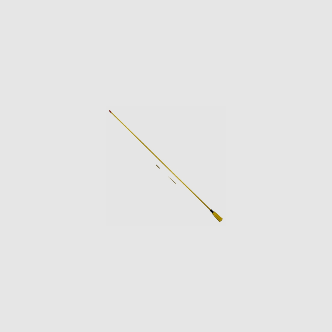 Reinigingsstaaf 36" gecoat vanaf 6,9 mm