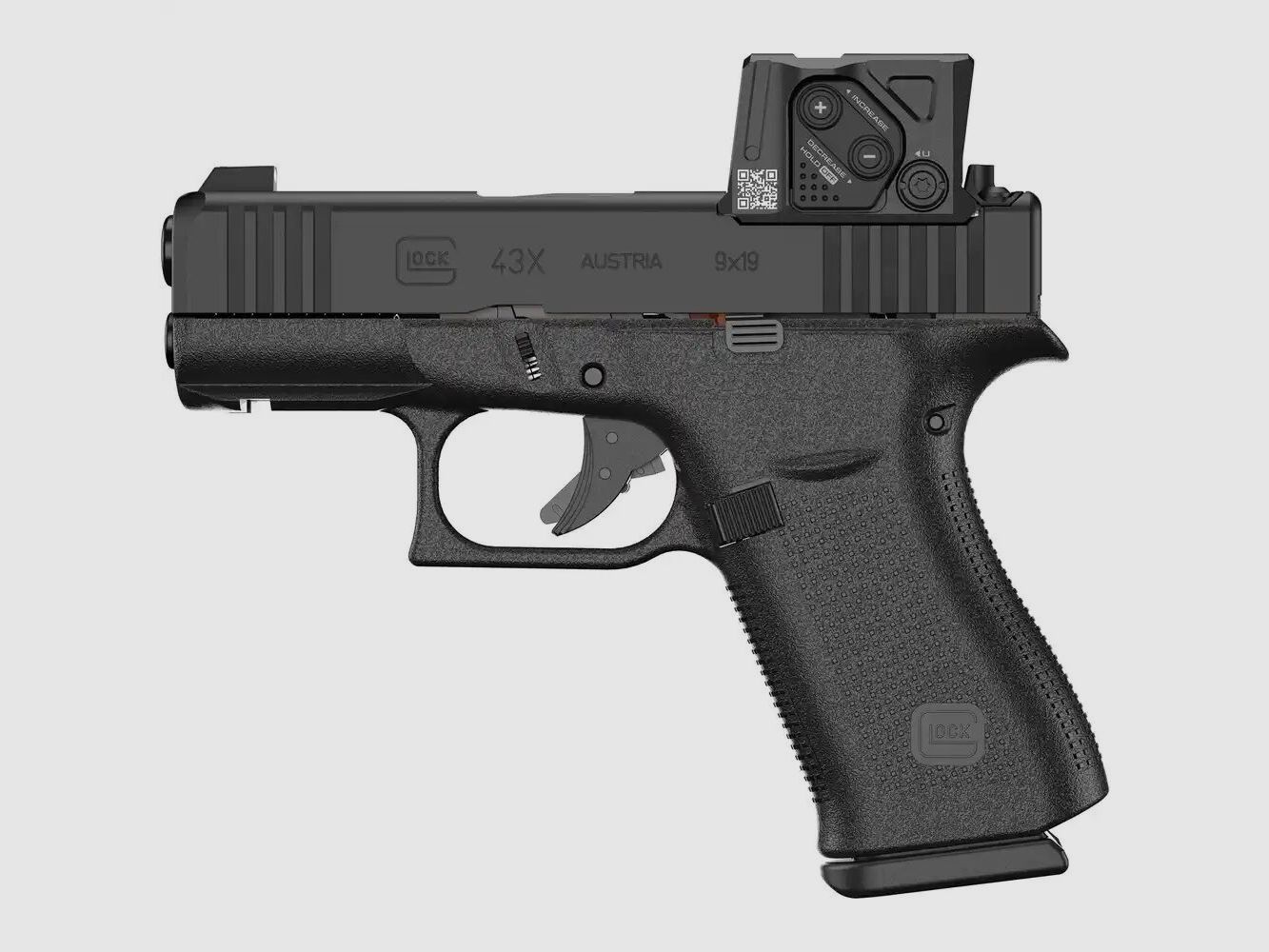 Glock Glock Pistole 43X A-CUT™ Combo Glock Glock Pistole 43X A-CUT™ Combo