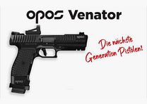Pistola OPOS Mod. Venator -4,6' 9mm Luger
