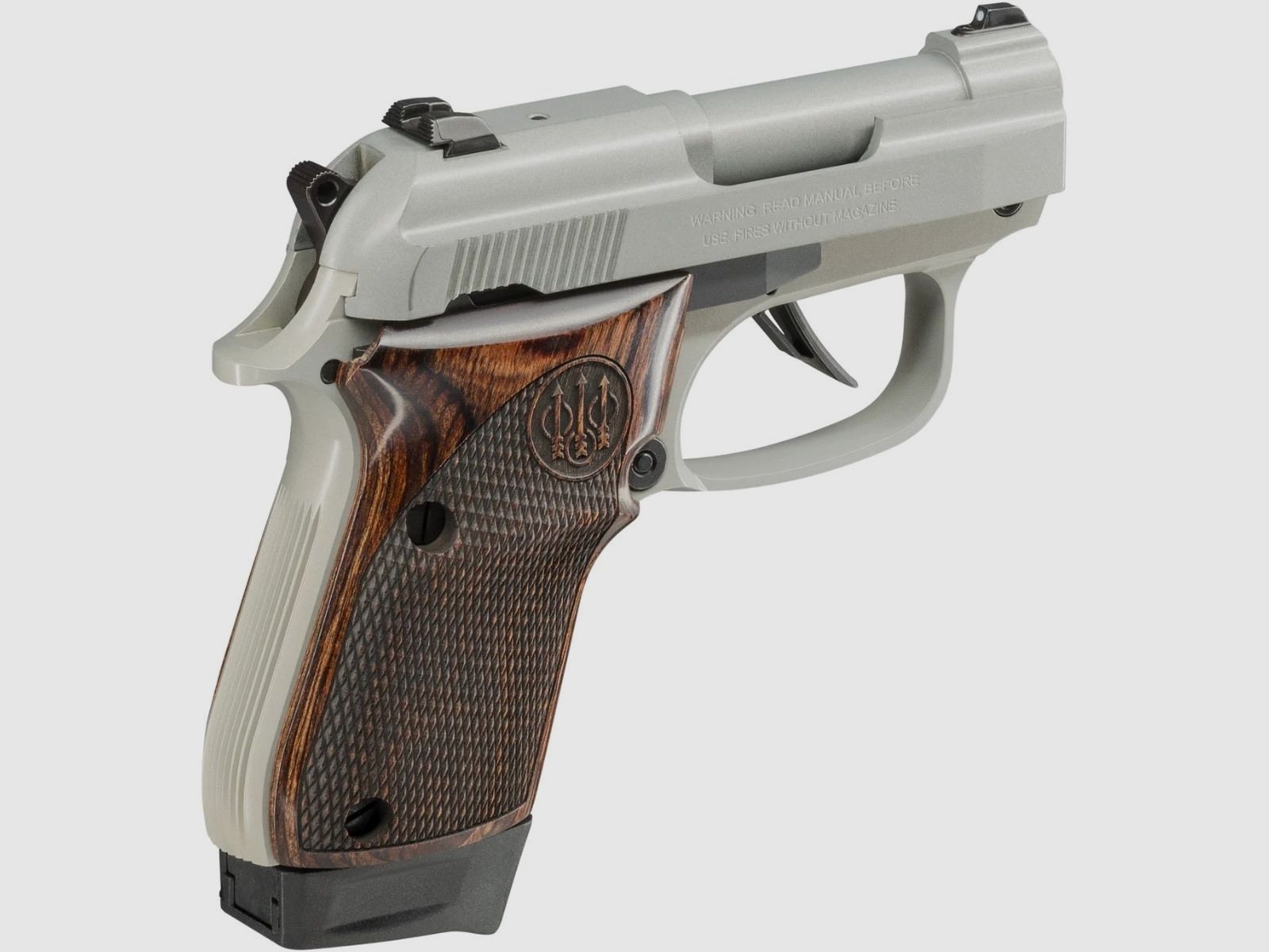 Beretta 30X Tomcat Inox/Wood Grips, image 5 of 11
