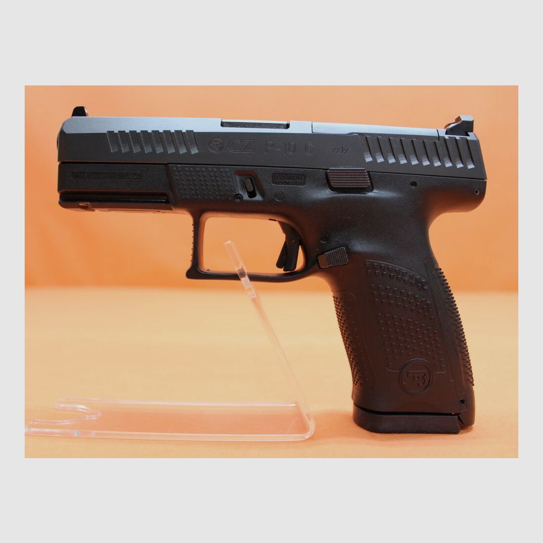 CZUB Ha.Pistolet 9mmLuger CZUB CZ P-10C OR Prêt pour optiques 102mm Canon/ pour viseur point rouge (9mmPara/9x19)