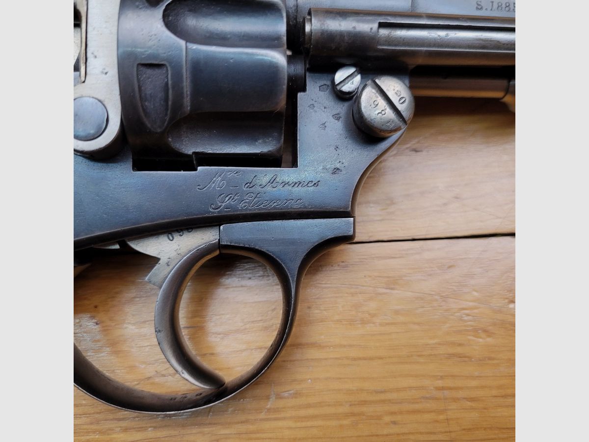 Rarissimo e bel revolver modello 1874 per ufficiale della MARINA – completamente numerato – MAS del 1885 – ottime condizioni, immagine 5 di 29