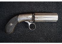 J.R. Cooper Under-hammer 6 Schuss Perkussion Pepperbox Revolver